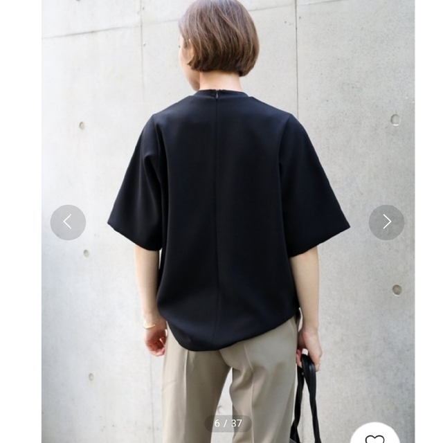 DEUXIEME CLASSE(ドゥーズィエムクラス)のDeuxieme Classe CINOH WIDE SLEEVE BL レディースのトップス(シャツ/ブラウス(半袖/袖なし))の商品写真