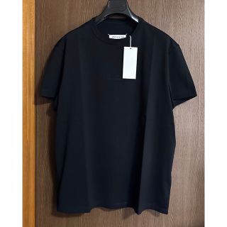 マルタンマルジェラ(Maison Martin Margiela)の黒L新品 メゾン マルジェラ リバースロゴ Tシャツ メンズ オールブラック(Tシャツ/カットソー(半袖/袖なし))