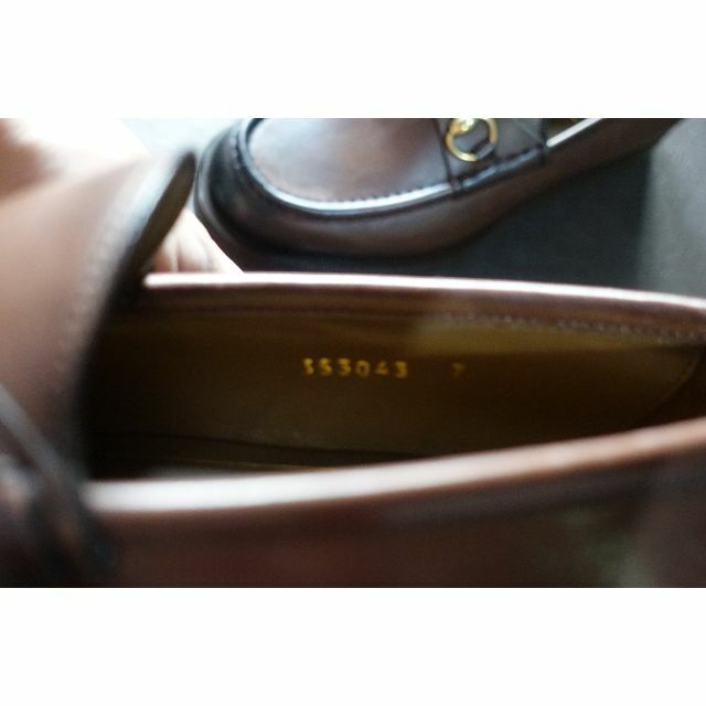 Gucci(グッチ)のGUCCI　ホースビット　ローファー　厚底　ウッド メンズの靴/シューズ(ドレス/ビジネス)の商品写真