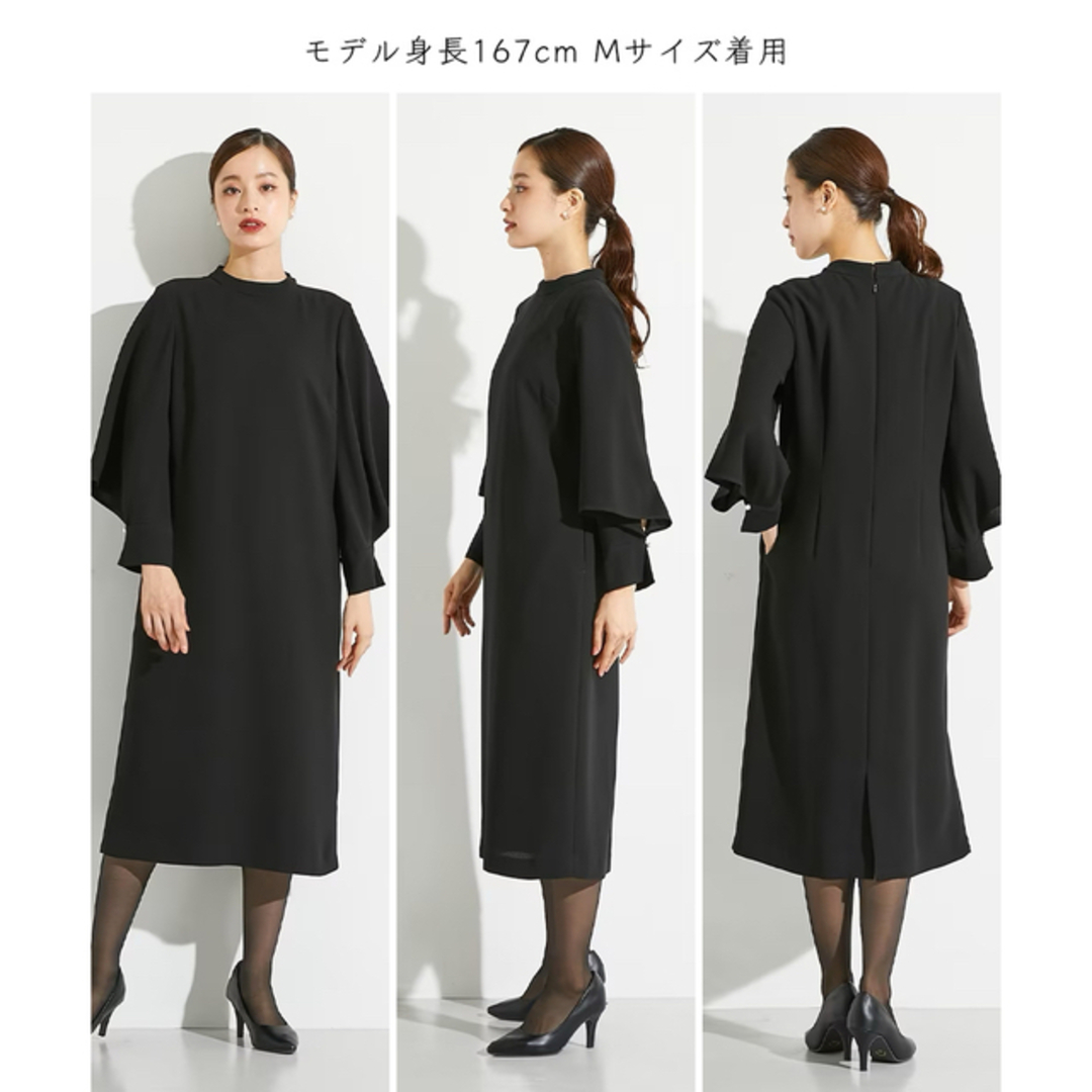 ニッセン(ニッセン)のニッセン　喪服・礼服　3L レディースのフォーマル/ドレス(礼服/喪服)の商品写真