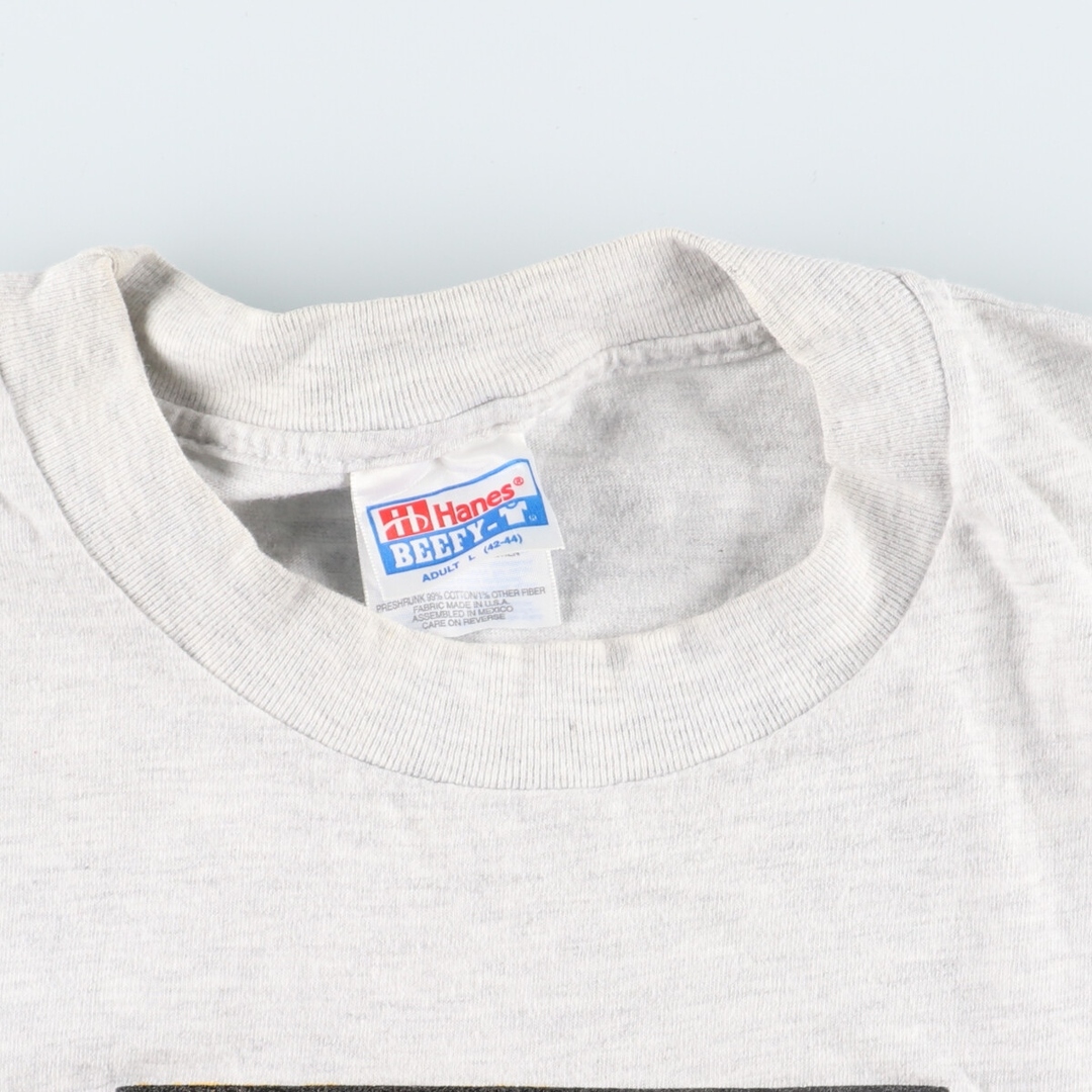 Hanes(ヘインズ)の古着 ヘインズ Hanes プリントTシャツ USA製 メンズXXL /eaa342083 メンズのトップス(Tシャツ/カットソー(半袖/袖なし))の商品写真