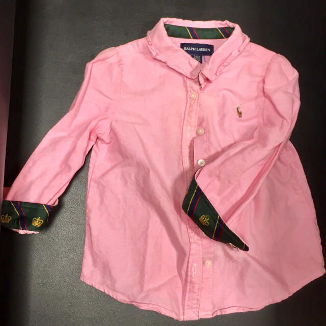 POLO RALPH LAUREN(ポロラルフローレン)の【超美品】ラルフローレン ブラウス 90センチ キッズ/ベビー/マタニティのキッズ服女の子用(90cm~)(ブラウス)の商品写真