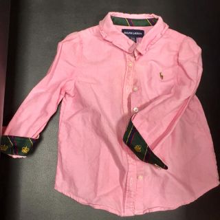 ポロラルフローレン(POLO RALPH LAUREN)の【超美品】ラルフローレン ブラウス 90センチ(ブラウス)