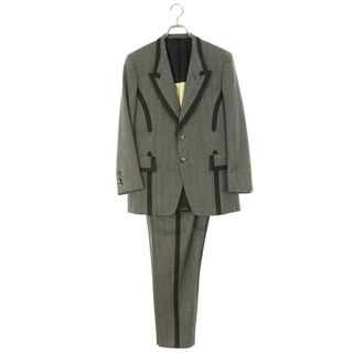 PAUL SMITH LONDONポールスミス ロンドン 高級Ermenegildo Zegnaゼニア生地ウールストライプ織スーツ セットアップ【MSTA66590】