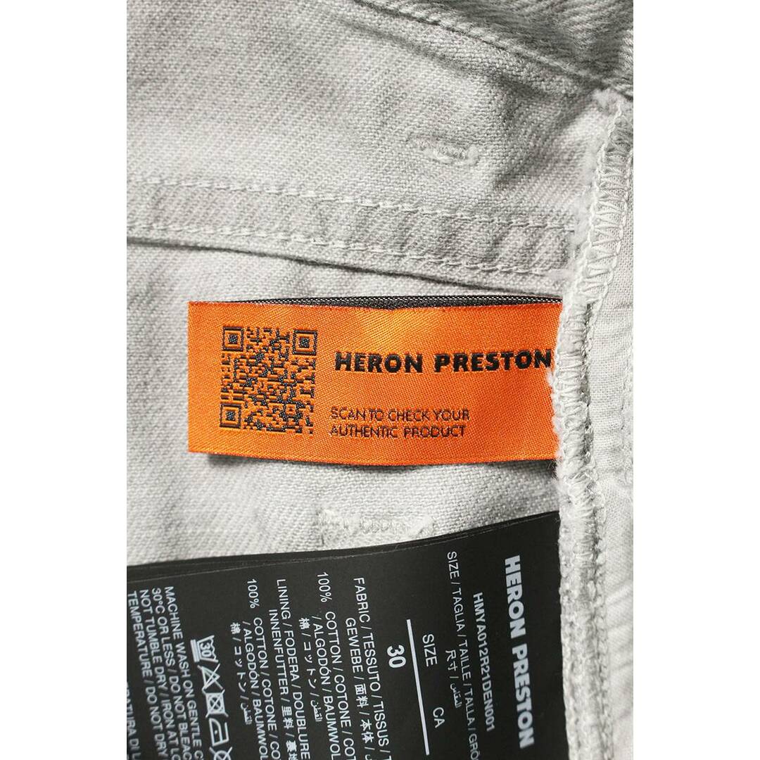 ヘロンプレストン HMYA012R21DEN001 ウォッシュドペインターデニム
