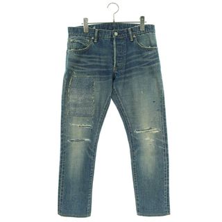 ビズビム social sculpture denim 10D14 0118105005029 ダメージリペア