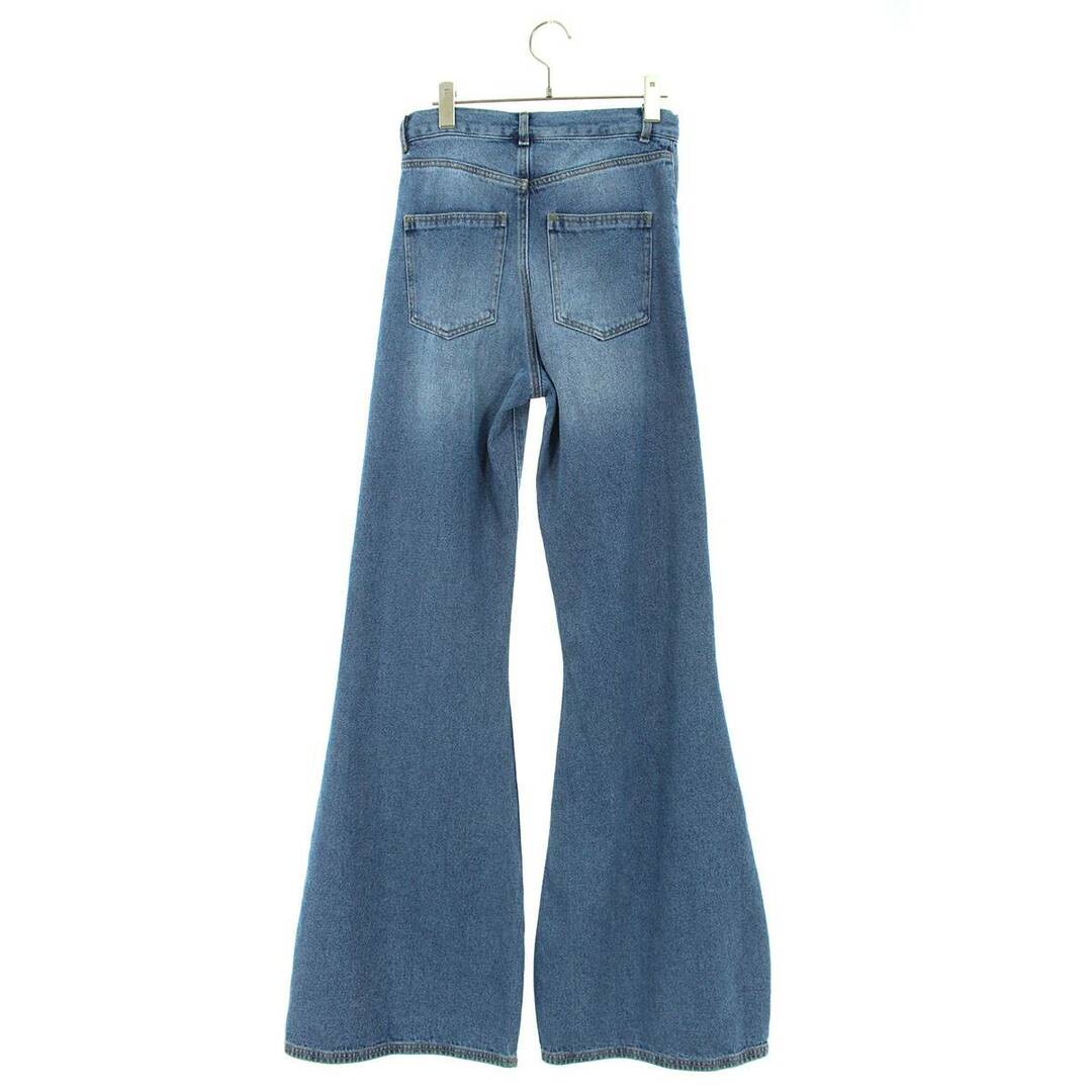 エゴンラボ 23SS Atomic クラッシュ加工フレアデニムパンツ-