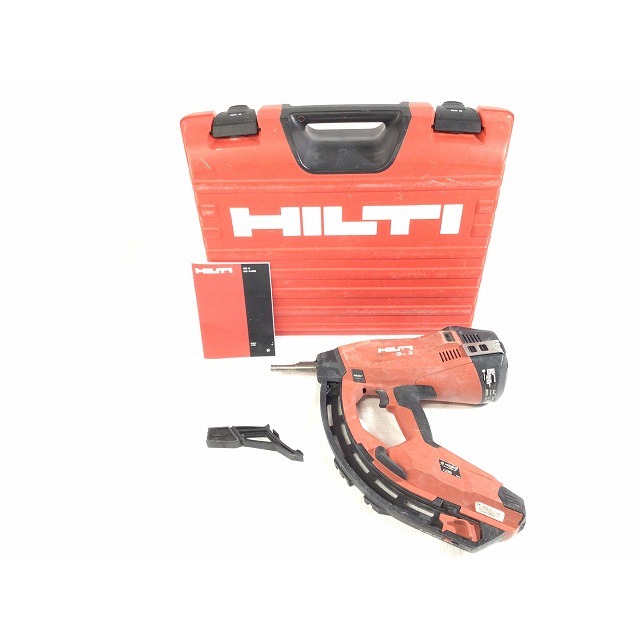 ☆中古品☆HILTI ヒルティ ガス式鋲打機 GX3 ケース付 ガス式鋲打ち機