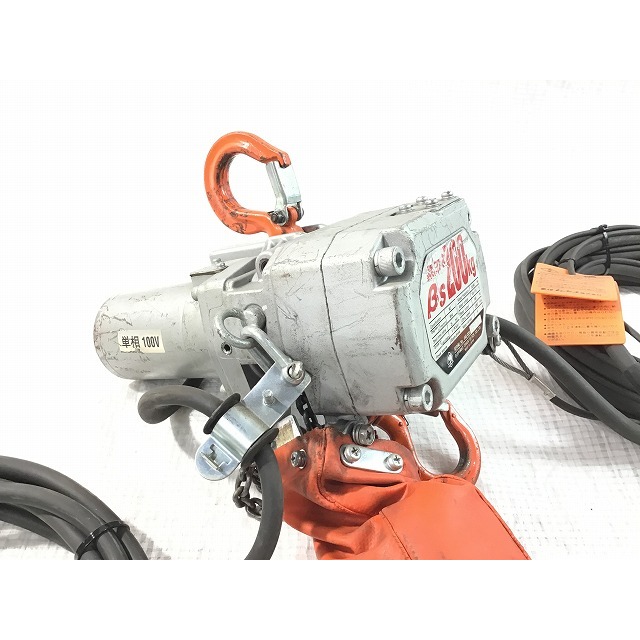 ☆品☆ 象印 β トルコン 超小型電気チェーンブロック BS 200kg 100V 荷揚げ 電動ホイスト 70122バイク