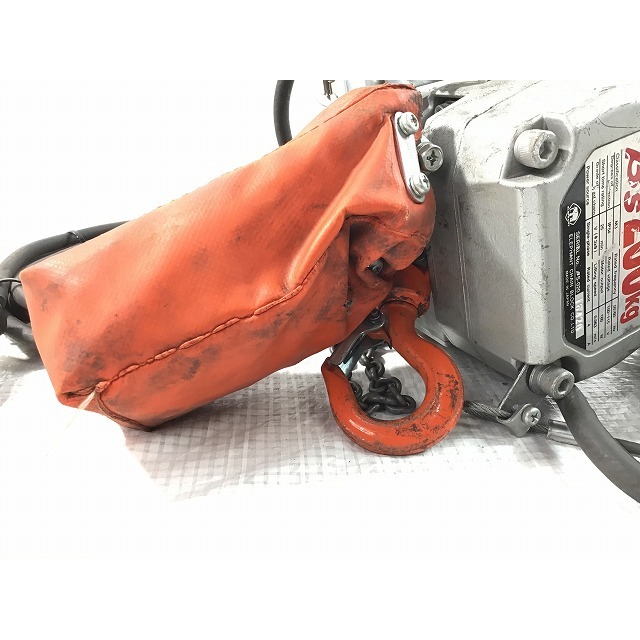 ☆中古品☆ 象印 β トルコン 超小型電気チェーンブロック BS 200kg 100V 荷揚げ 電動ホイスト 70122