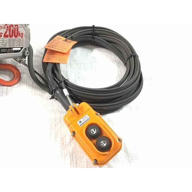 ☆品☆ 象印 β トルコン 超小型電気チェーンブロック BS 200kg 100V 荷揚げ 電動ホイスト 70122バイク