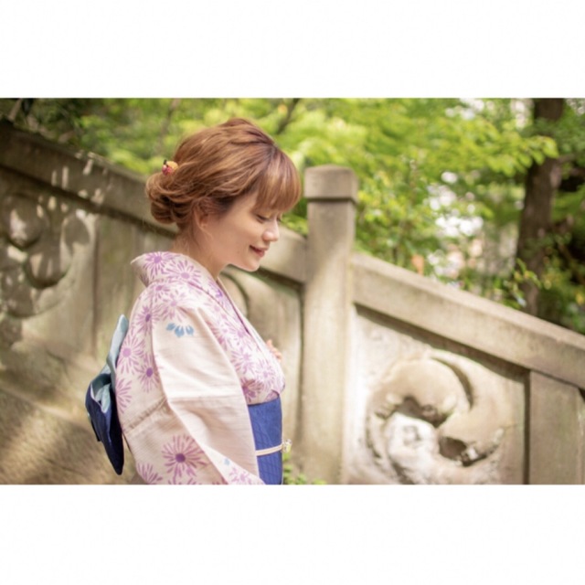 オリジナルデザイン手作り商品 値下げ可◎ 高山直子プロデュース 浴衣