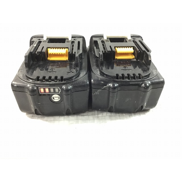 ☆中古品☆ 2個セット♪ makita マキタ 18V リチウムイオン ☆中古品☆ 2個セット♪ makita マキタ 18V リチウムイオン