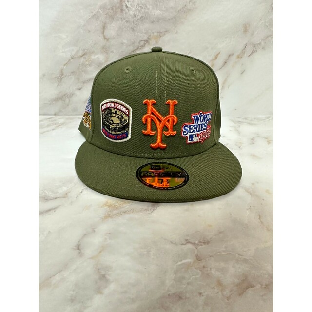 NEW ERA サイドパッチ NEW YORK METS ビーブロ 7 1/8