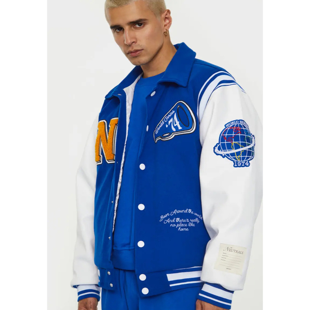 新品 jaded london ジェイデッドロンドン バーシティジャケット