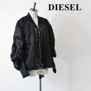 ディーゼル ロング MA-1 ミリタリージャケット レディース DIESEL