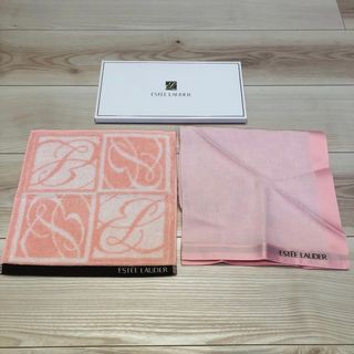 エスティローダー(Estee Lauder)の【ESTEE LAUDER】ハンカチ & タオルハンカチ　★セット売り(ハンカチ)