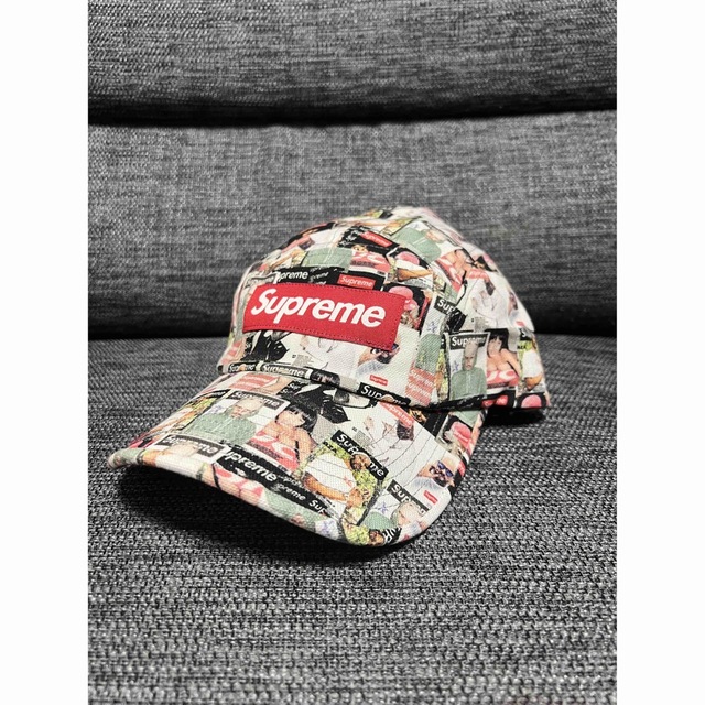 Supreme magazine camp cap シュプリーム　マガジン