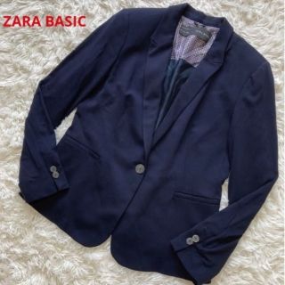 ザラ(ZARA)のZARA BASIC テーラードジャケット ブレザー 良品(テーラードジャケット)