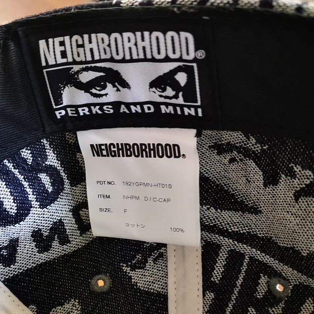 NEIGHBORHOOD(ネイバーフッド)の美品　ネイバーフッド NEIGHBORHOOD × PAM キャップ メンズの帽子(キャップ)の商品写真