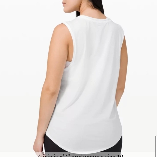 lululemon(ルルレモン)の《ルルレモン》 ② Show Your Edge Muscle Tank ◆ 4 スポーツ/アウトドアのトレーニング/エクササイズ(ヨガ)の商品写真