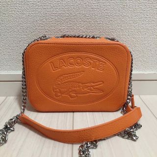 ラコステ(LACOSTE)の極美品 保管 ラコステ レディース ショルダーバッグ チェーンバッグ プレゼント(ショルダーバッグ)