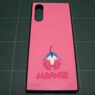 KAKU　イングレム　シリコン　ピンク　MINNIE　ケース　XPERIA10Ⅱ(Androidケース)