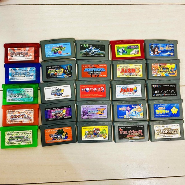 ゲームボーイアドバンス ソフトまとめ売り GBA レトロゲーム - 携帯用 ...