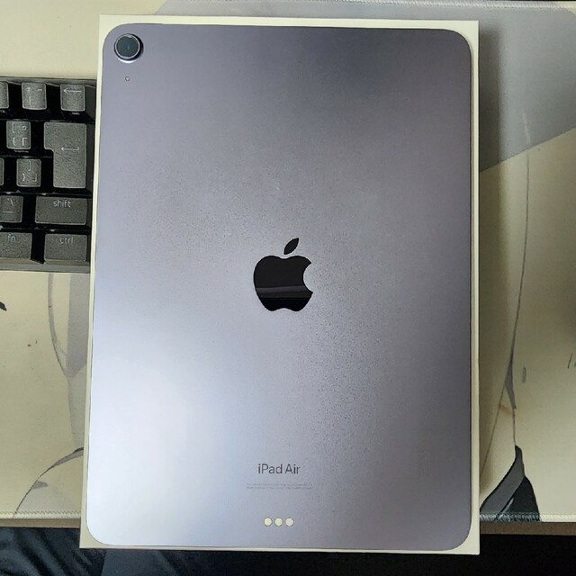 iPad(アイパッド)のアップル iPad Air 第5世代 WiFi 64GB パープル スマホ/家電/カメラのPC/タブレット(タブレット)の商品写真