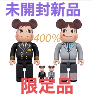 BE@RBRICK - BE@RBRICK for ANA CAPTAINペコちゃん 100％ 400％