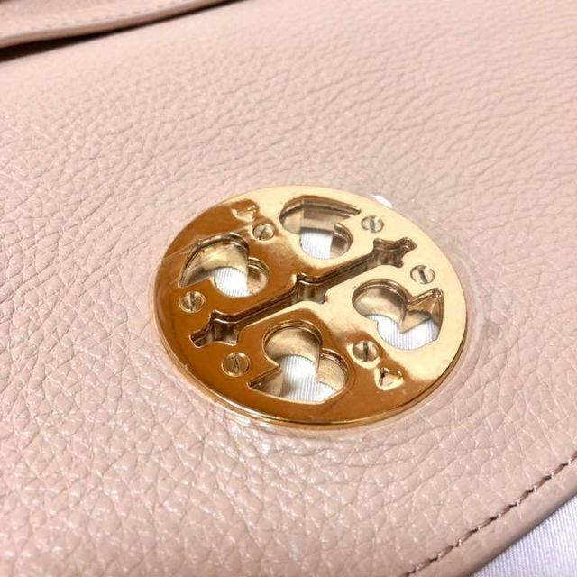 Tory Burch(トリーバーチ)の美品⭐️トリーバーチ ショルダーバッグ ピンク　ピンクベージュ　バッグ　カバン レディースのバッグ(ショルダーバッグ)の商品写真