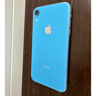 【売約済】iPhonexr本体128GB Blueブルー 青アイフォーンスマホ