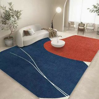カーペット160x230cm ラグマット北欧 ラグ 洗える 抗菌防臭 #a30の通販