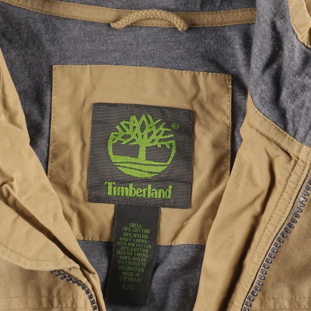 Timberland(ティンバーランド)の古着 ティンバーランド Timberland コットンブルゾン メンズL /eaa341978 メンズのジャケット/アウター(その他)の商品写真