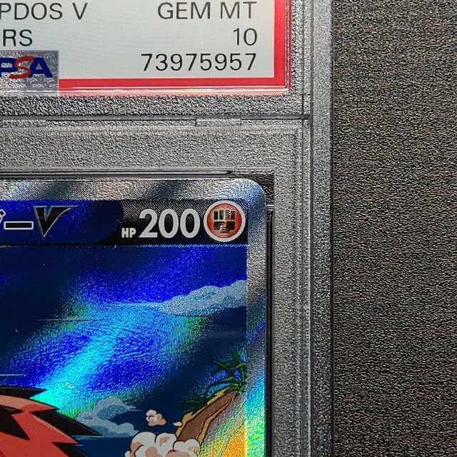 ポケモンカードゲーム ガラルサンダーV SA PSA10