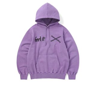 ディスイズネバーザット(thisisneverthat)の【完売】TNT PR “Feel It” Hoodie Faded Purple(パーカー)