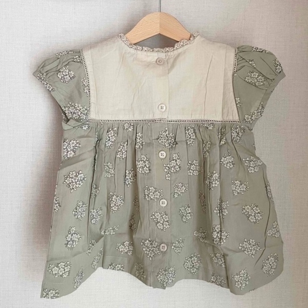 little cotton clothes ブラウス 3y-4y 100 110