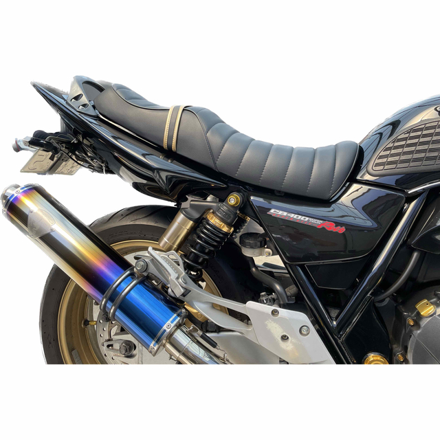 黒\u0026金タックロールシート ホンダ CB400SFSB NC39NC42 防水加工