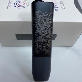 アイコス(IQOS)のiQOS ILUMA ONE イルマワン 昇り龍 レーザー加工 ドラゴン 和柄(タバコグッズ)