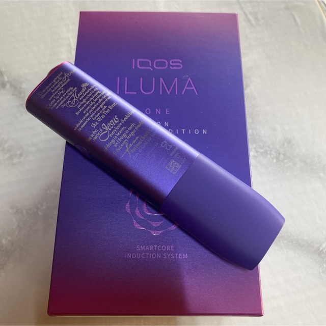 iQOS ILUMAONE アイコス イルマワン 加工 トライバル リザード 紫