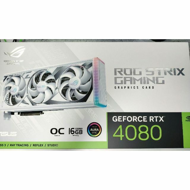 ASUS ROG Strix RTX4080 O16G OC White