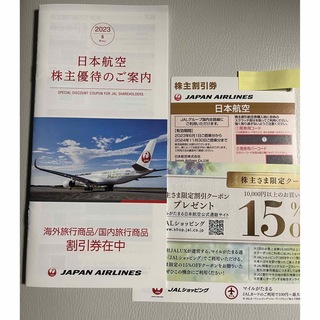 ジャル(ニホンコウクウ)(JAL(日本航空))の日本航空株主優待　1枚(航空券)