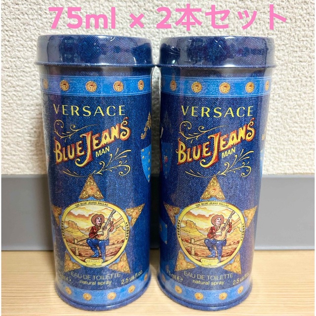 VERSACE - 【最終SALE】ヴェルサーチ ブルージーンズ オーデトワレ 75ml 香水 男性の通販 by *.ﾟ+ショコラ +*.ﾟ