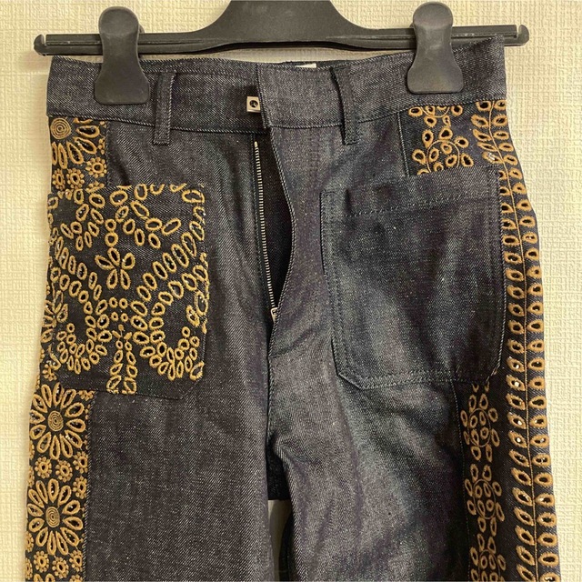 DIOR直営】セール！23SS エンブロイダリー フレアジーンズ ボトムス