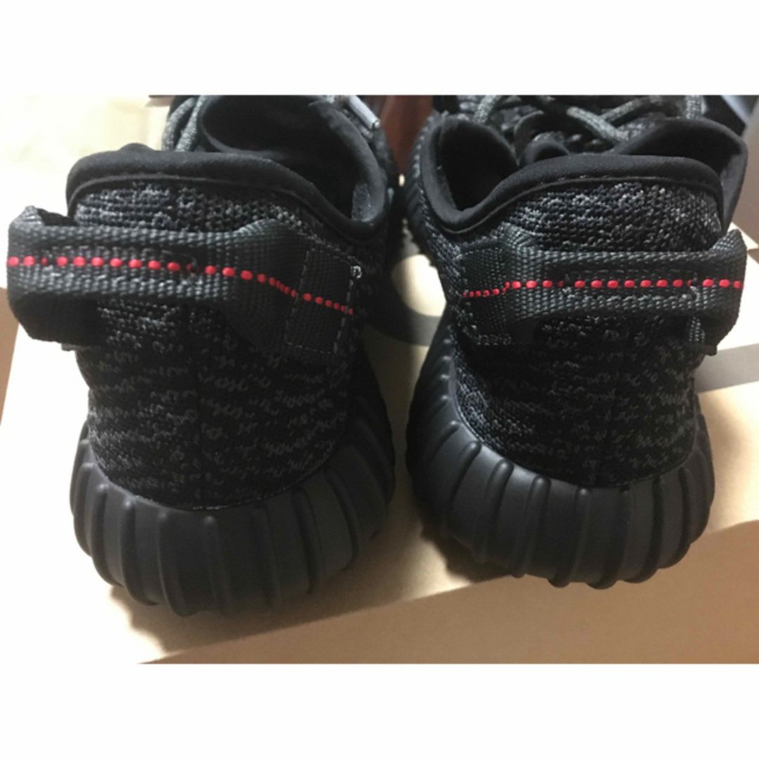 YEEZY（adidas）(イージー)の【ジャスティン着用】YEEZY BOOST 350 PIRATE BLACK メンズの靴/シューズ(スニーカー)の商品写真