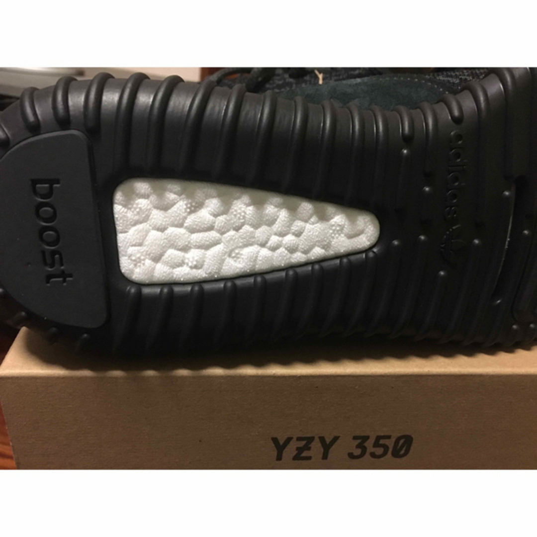 YEEZY（adidas）(イージー)の【ジャスティン着用】YEEZY BOOST 350 PIRATE BLACK メンズの靴/シューズ(スニーカー)の商品写真