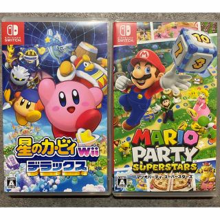 ≪2枚セット≫ネコポス新品未開封 Switch 星のカービィ wii デラックス