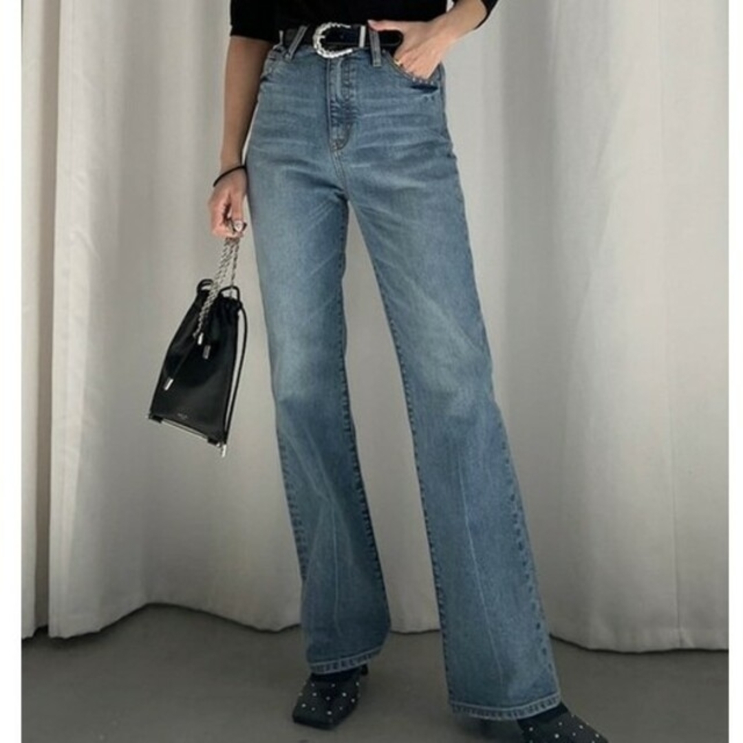 ★期間限定sale★Ameri　HIGH WAIST FLARE DENIM