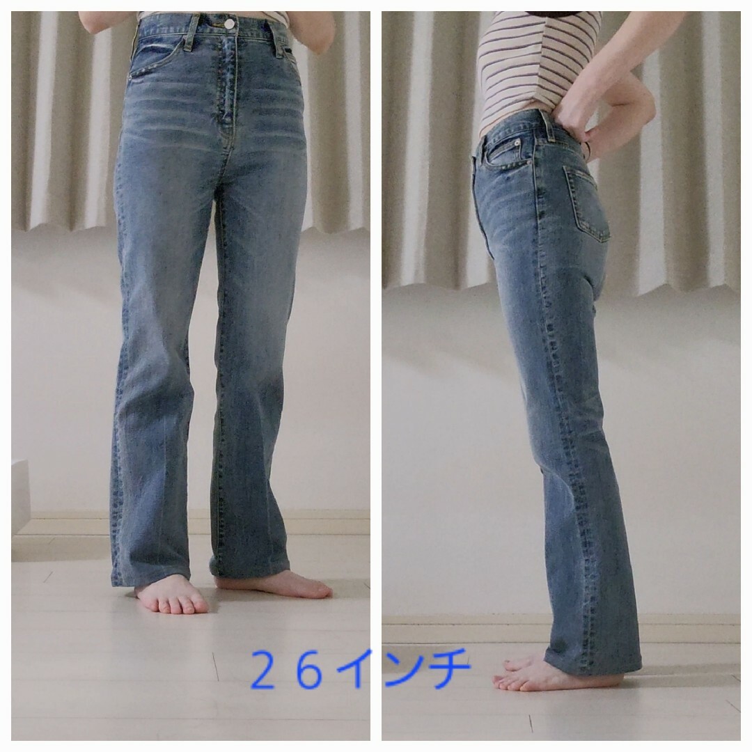 Ameri VINTAGE(アメリヴィンテージ)の★期間限定sale★Ameri　HIGH WAIST FLARE DENIM レディースのパンツ(デニム/ジーンズ)の商品写真