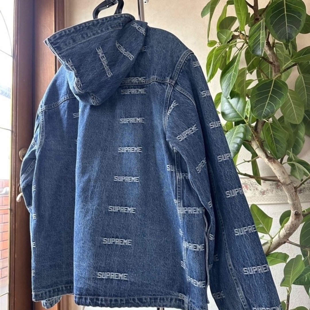 Logo Denim Turnout Jacket